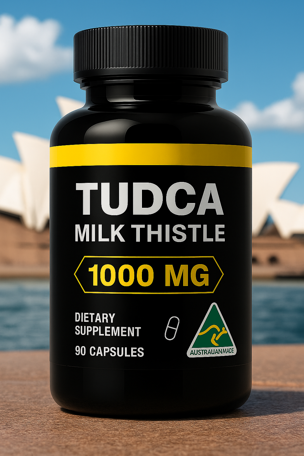 Tudca+ Milk Thistle 1000mg 90 Caps Vegan Friendly